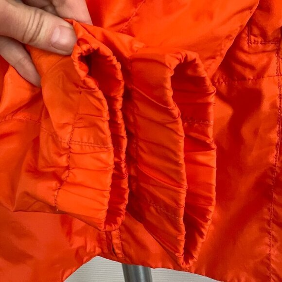 JC de Castelbajac Orange Zip Up‎ Windbreaker Light Jacket Sz S *no size label* - Picture 7 of 15